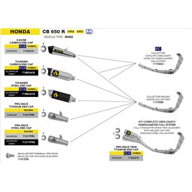 Arrow Exhaust Honda CB 650 R - Thunder