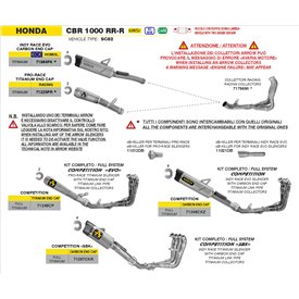 Arrow Exhaust Honda CBR 1000 RR-R