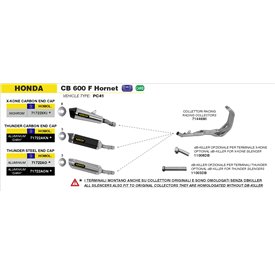 Arrow Exhaust Honda CBR 600 F