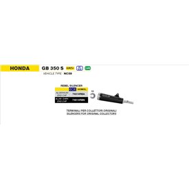 Arrow Exhaust Honda GB 350 S