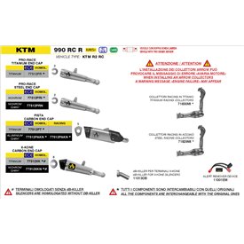 Arrow Exhaust Ktm 990 RC R - X-Kone