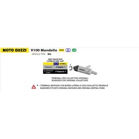 Arrow Exhaust Moto Guzzi V100 Mandello