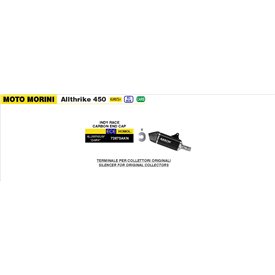 Arrow Exhaust Moto Morini Allthrike 450