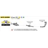 Arrow Exhaust Moto Morini X-CAPE 650