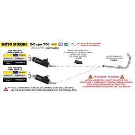 Arrow Exhaust Moto Morini X-CAPE 700