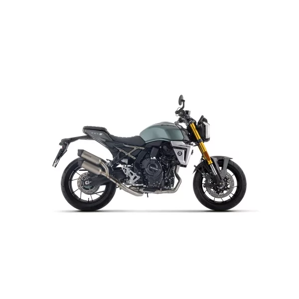 Arrow Exhaust Suzuki GSX-8T / GSX-8TT - Round-Sil