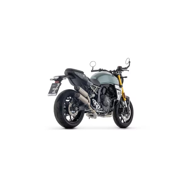 Arrow Exhaust Suzuki GSX-8T / GSX-8TT - Round-Sil