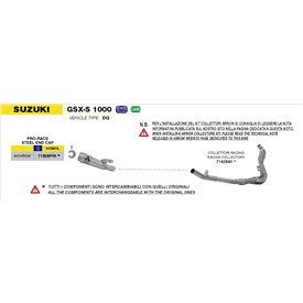 Arrow Exhaust Suzuki Katana 1000