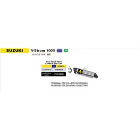Arrow Exhaust Suzuki V-STROM 1050 - Maxi Race-Tech