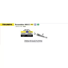 Arrow Exhaust Triumph Speed 400