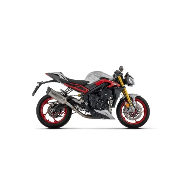 Arrow Exhaust Triumph Street Triple 765 RX - Indy Race EVO Racing