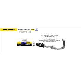 Arrow Exhaust Triumph Trident 660