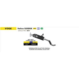Arrow Exhaust Voge Valico 525DSX