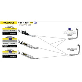 Arrow Exhaust Yamaha MT 125