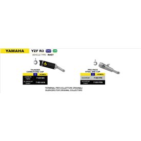 Arrow Exhaust Yamaha MT-03 - Thunder