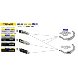 Arrow Exhaust Yamaha MT-09