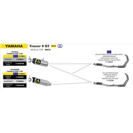 Arrow Exhaust Yamaha Tracer 9