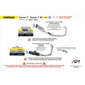 Arrow Exhaust Yamaha Tracer 7 / Tracer 7 GT