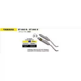 Arrow Exhaust Yamaha XT 660 R - XT 660 X