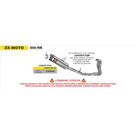 Arrow Exhaust ZX Moto 500 RR - Racing