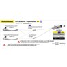 Arrow Exhaust Kit Colectores Racing Titanio Husqvarna 701 Enduro/supermoto
