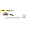Arrow Exhaust Mid Pipe Inox Kove 450 Rally