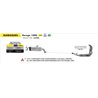 Arrow Exhaust Kit Collettori Racing Inox Kawasaki Versys 1000