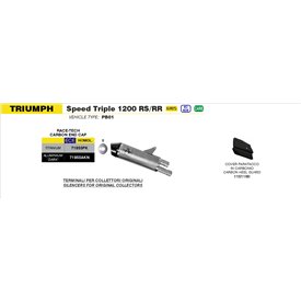 Arrow Exhaust Triumph Speed Triple 1200 Rs/rr