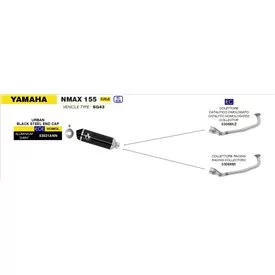 Arrow Exhaust Yamaha Nmax 155