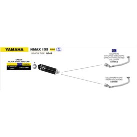 Arrow Exhaust Yamaha Tricity 125