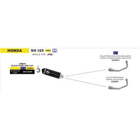 Arrow Exhaust Honda SH 125i - Urban