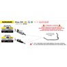 Arrow Exhaust Kit Colectores Racing Inox Kawasaki Ninja 500