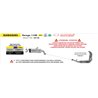 Arrow Exhaust Kit Collecteurs Racing Inox Kawasaki Versys 1100