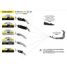 Arrow Exhaust Kit Collecteurs Racing Inox Kawasaki Z 900 A2