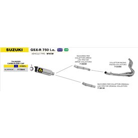 Arrow Exhaust Suzuki GSX-R 750 I.e. - Thunder
