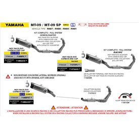 Arrow Exhaust Yamaha MT-09 / MT-09 SP