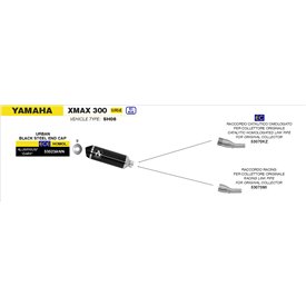 Arrow Exhaust Yamaha Xmax 300 - Urban