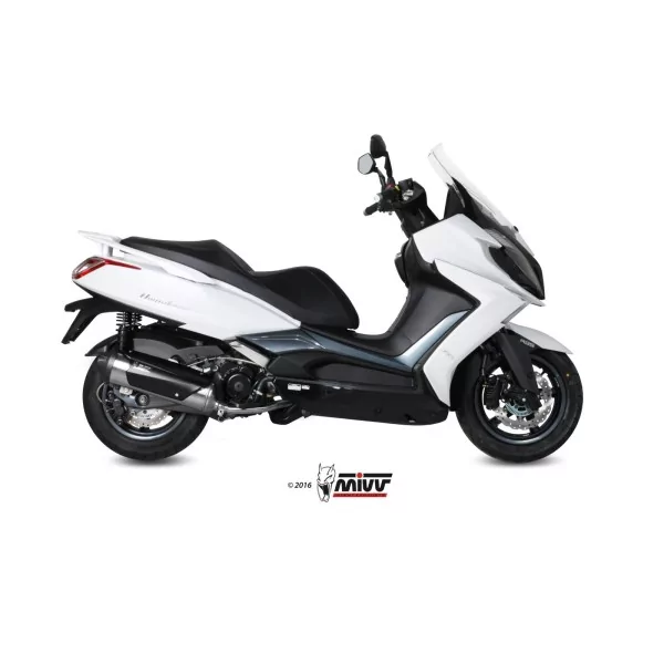 Mivv Escape Deportivo Completo Inox Kymco DOWNTOWN 350