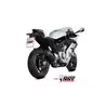 Mivv Sport Exhaust Full System Black carbon end cap CF Moto 675SR-R