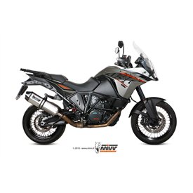 Mivv SPEED EDGE Inox Ktm 1190 ADVENTURE