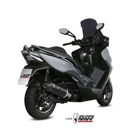 Mivv OVAL Negro fondo carbono Kymco XCITING 400i