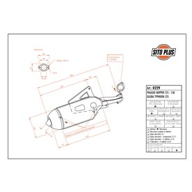 Leovince Piaggio SKIPPER 125 SITOPLUS