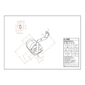 Leovince Vespa HP/PK 50/XL/RUSH/N/FL2 SITO