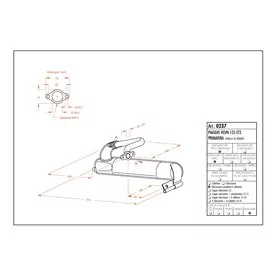 Leovince Vespa 125 ET3/125 PRIMAVERA - manifold included SITO