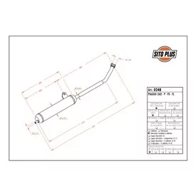 Leovince Piaggio CIAO/P/PX/CIAO FL 50 SITOPLUS