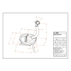 Leovince Piaggio APE TM 703 SITO