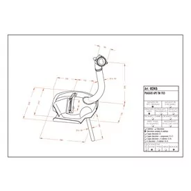 Leovince Piaggio APE TM 703 SITO