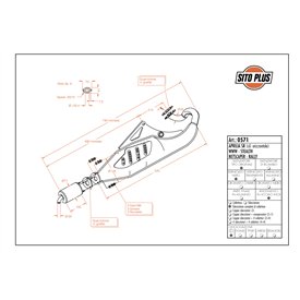 Leovince Aprilia SR 50 NETSCAPER air cooled SITOPLUS