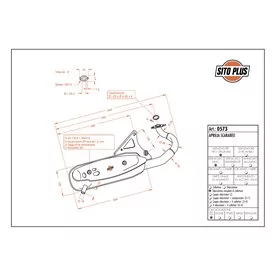 Leovince Aprilia SCARABEO 50 SITOPLUS