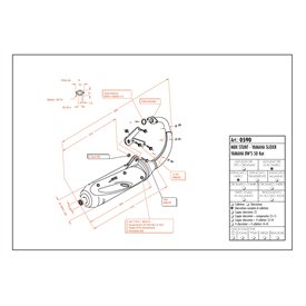 Leovince Yamaha SPY SITO